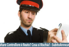 insultare controllore reato