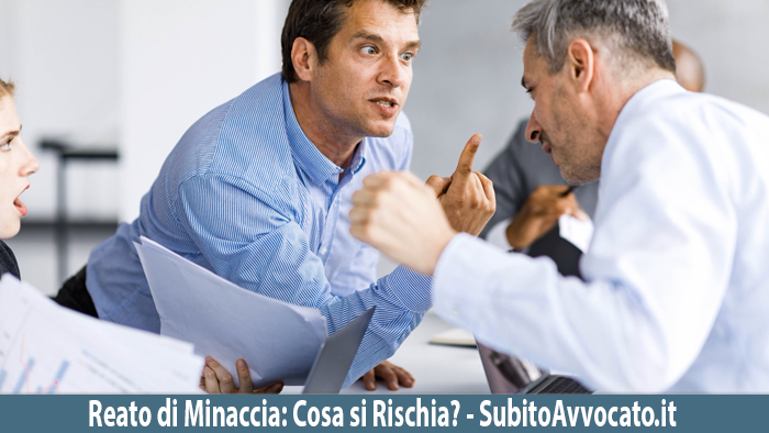 reato di minaccia