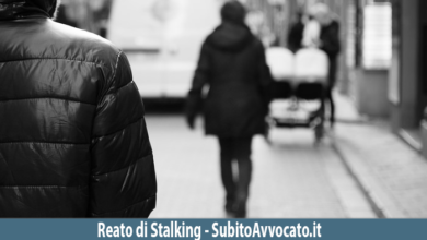 reato di stalking