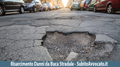 risarcimento danni buca stradale