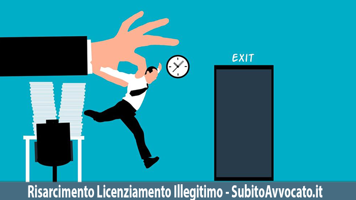 risarcimento danni licenziamento illegittimo