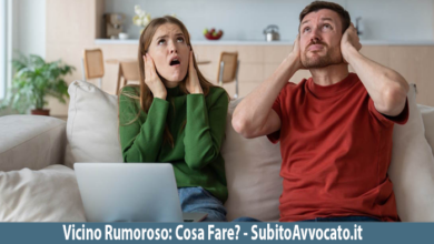 vicino rumoroso cosa fare