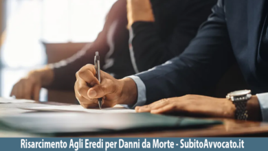 risarcimento agli eredi per danno da morte