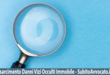 Risarcimento Danni per Vizi Occulti dell'Immobile