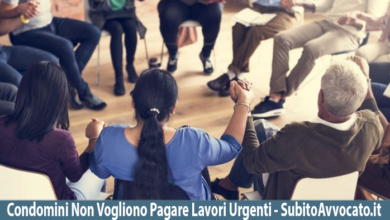 Condomini Non Vogliono Pagare Lavori Urgenti